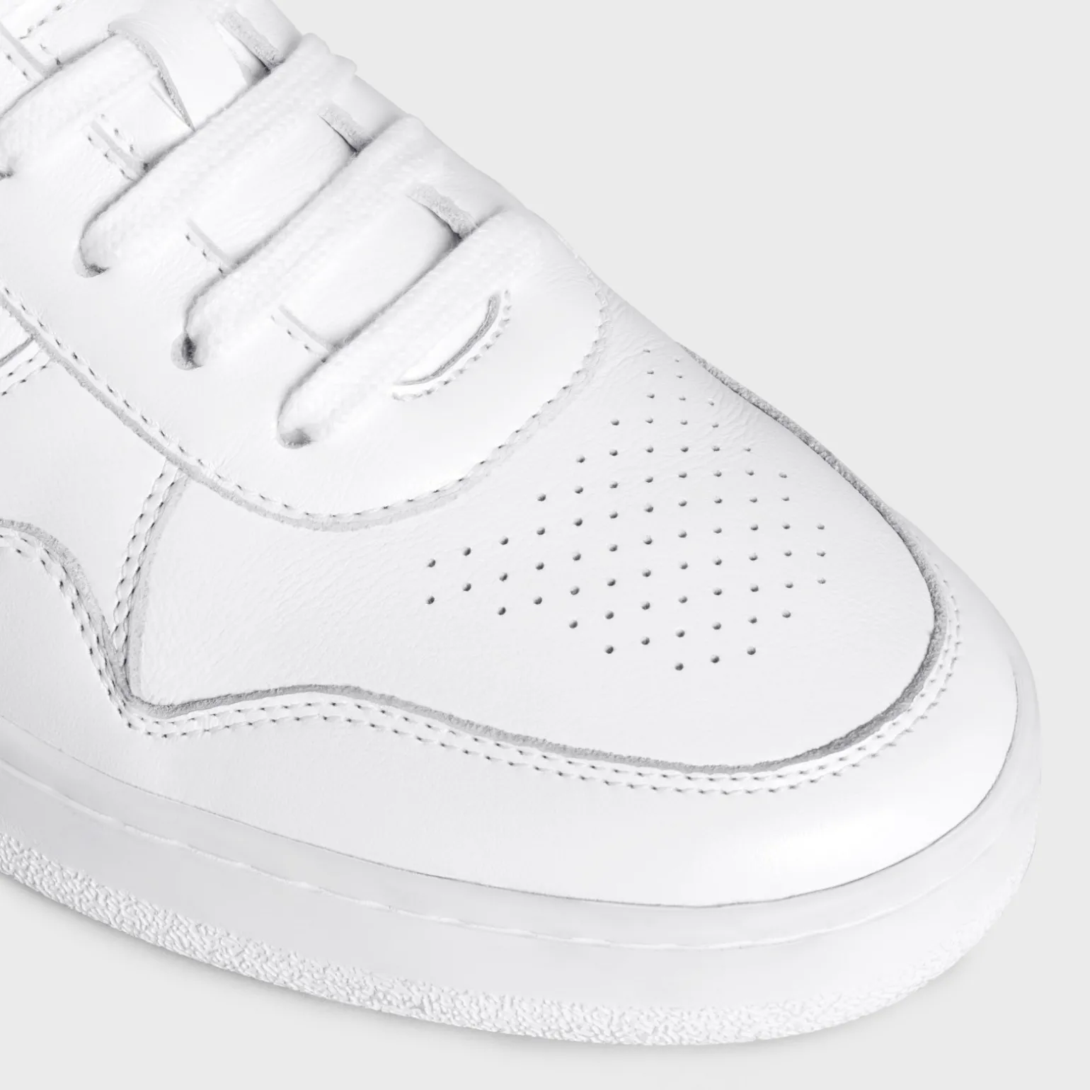 CELINE TRAINER LOW LACE-UP SNEAKER in CALFSKIN