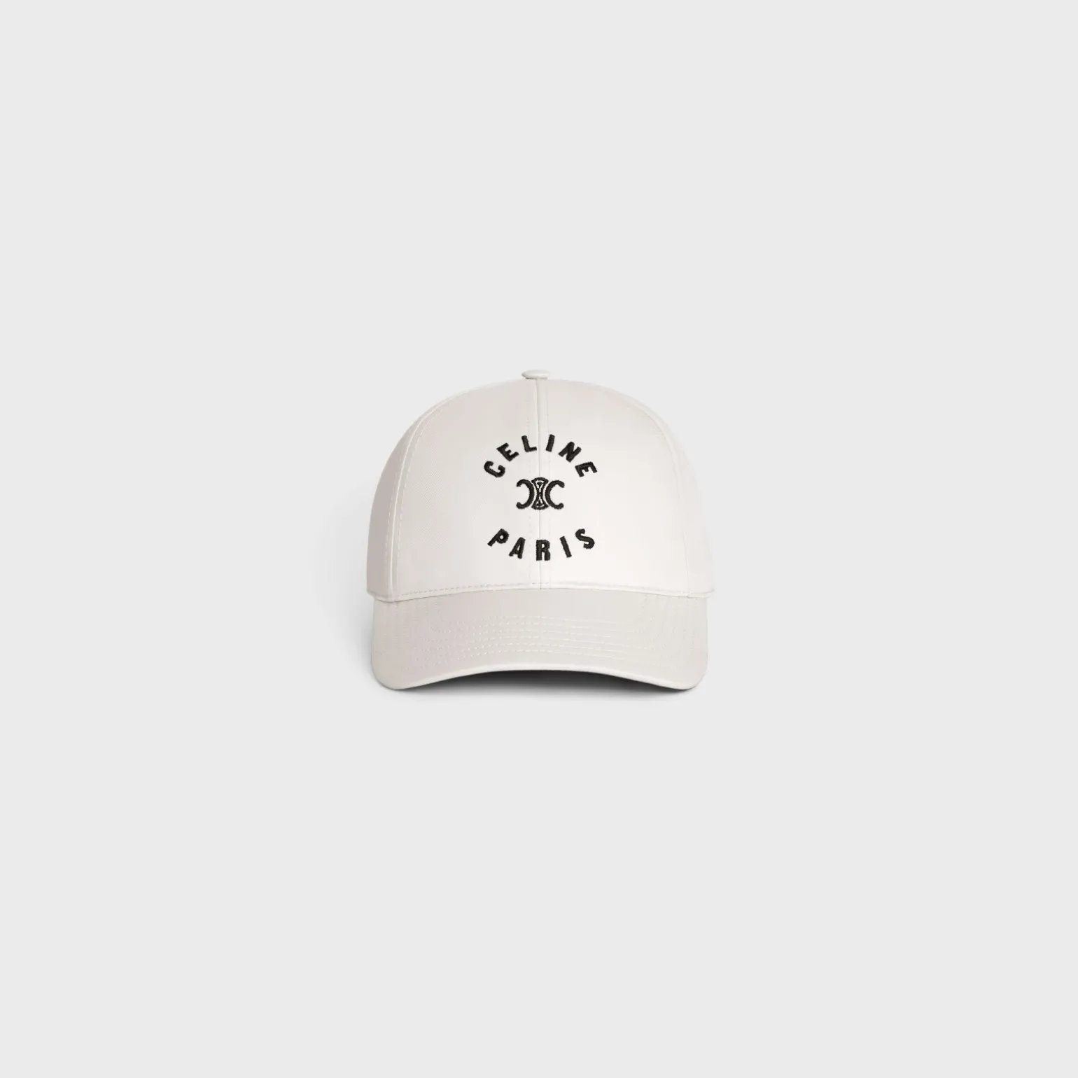 Celine Triomphe baseball cap in cotton