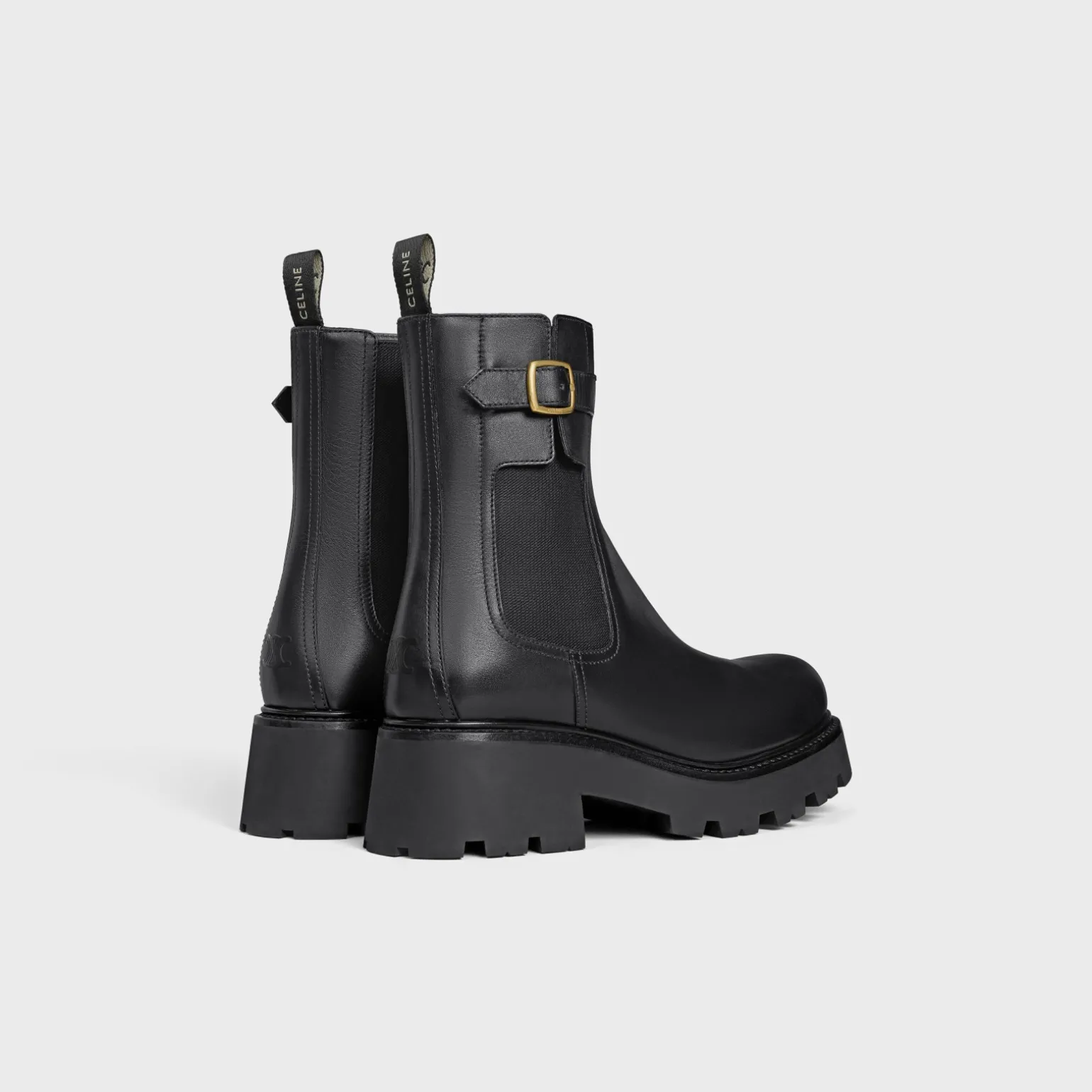 CELINE TRIOMPHE RANGERS CHELSEA BOOT in Calfskin