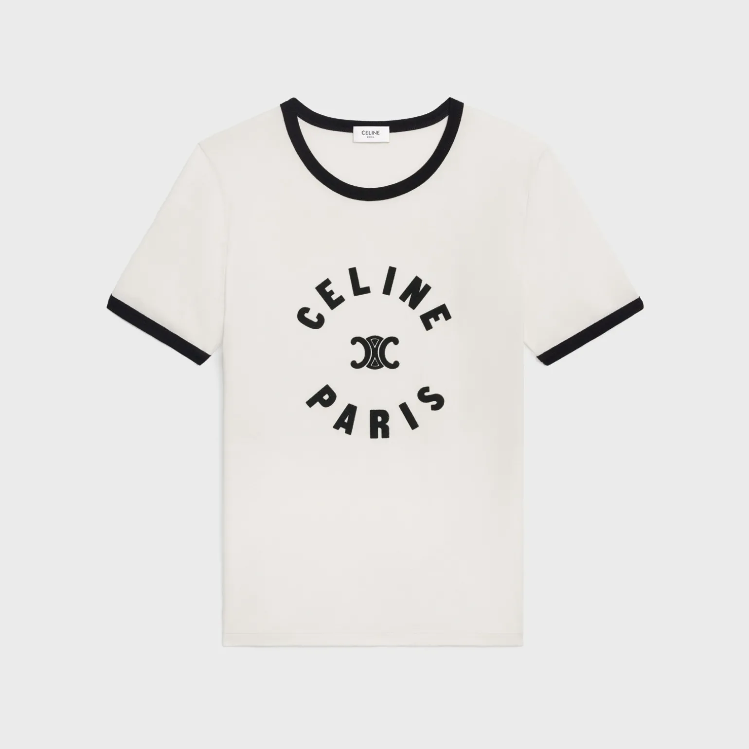 Celine Triomphe t-shirt in cotton jersey