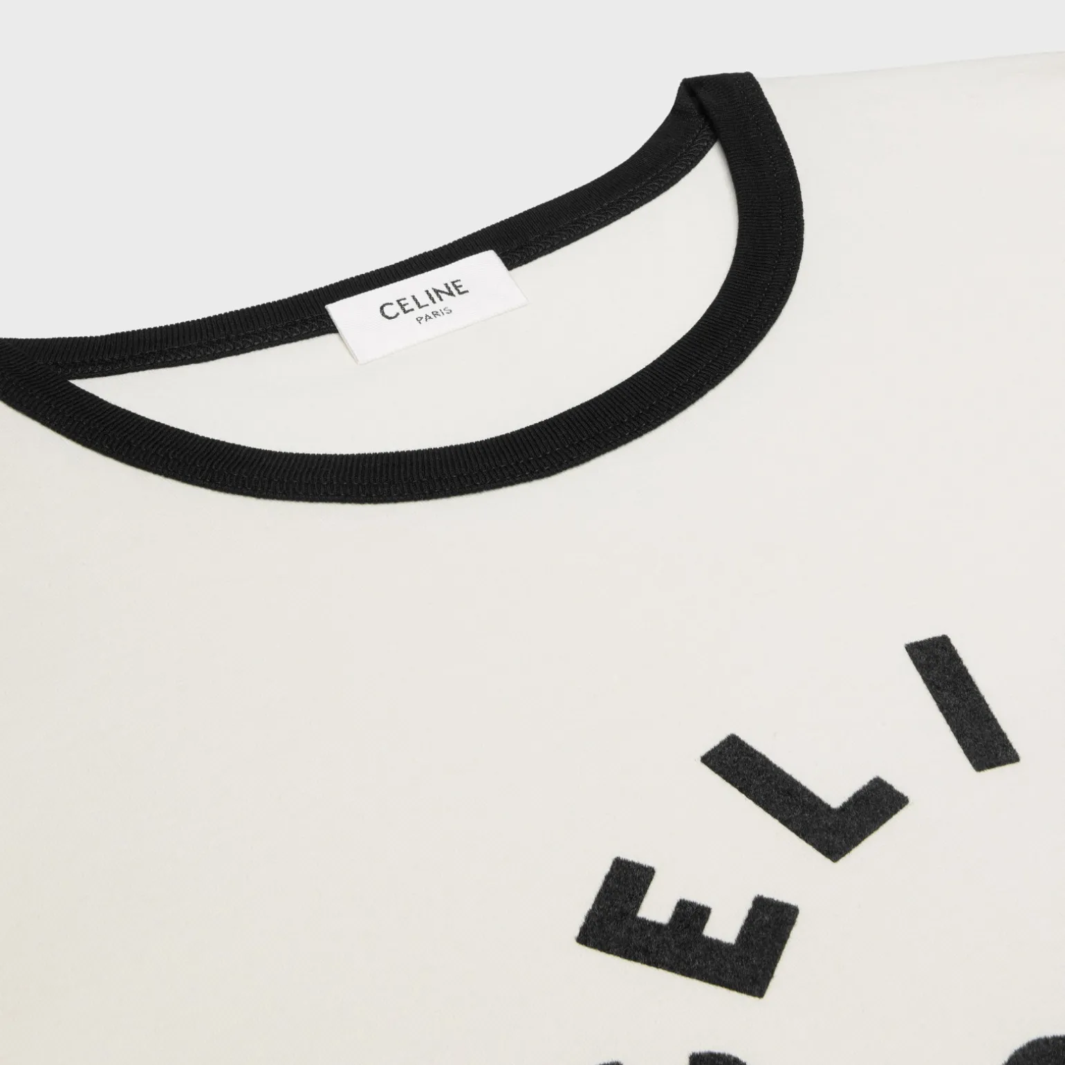 Celine Triomphe t-shirt in cotton jersey