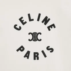 Celine Triomphe t-shirt in cotton jersey