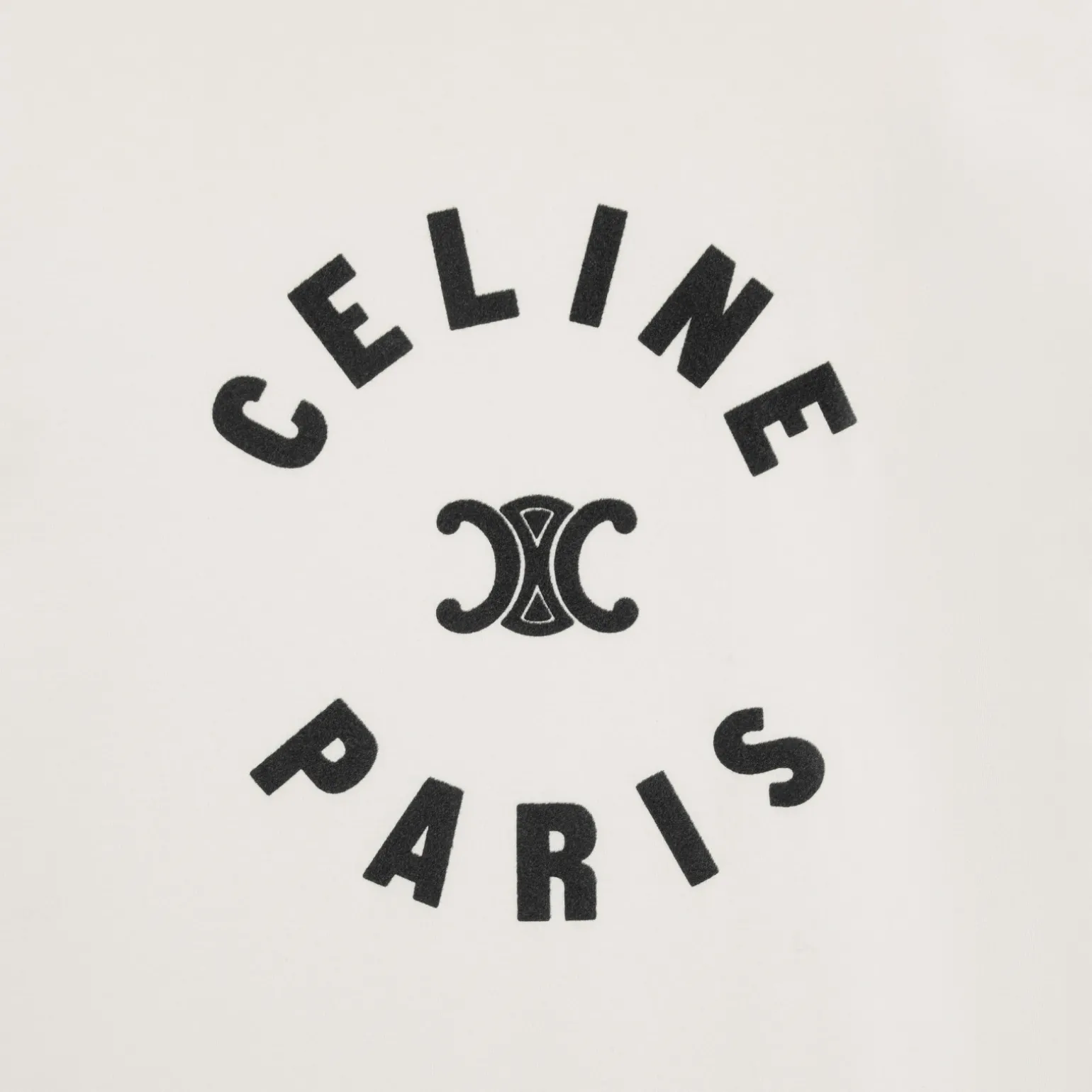 Celine Triomphe t-shirt in cotton jersey