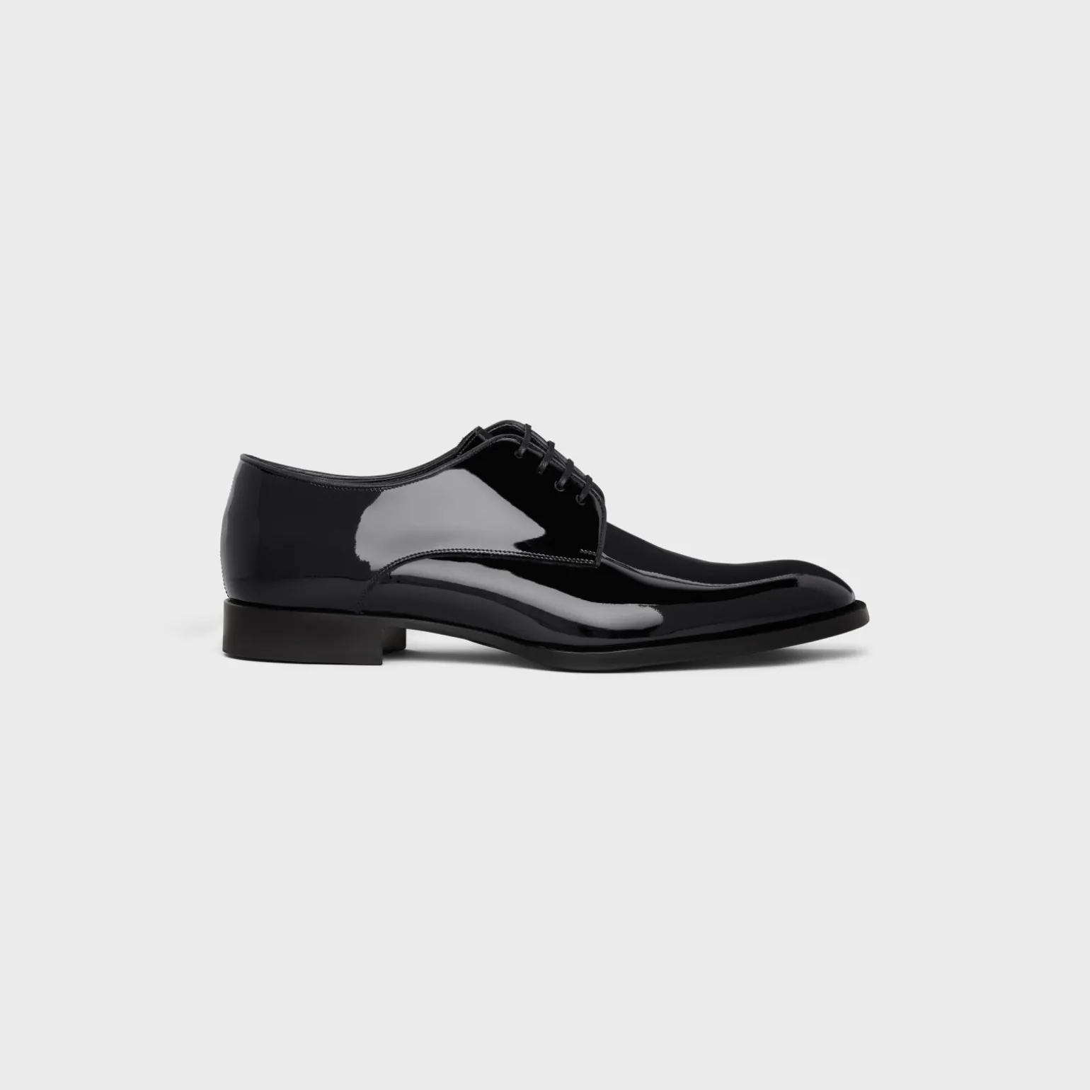CELINE TUXEDO DERBY in Patent calfskin