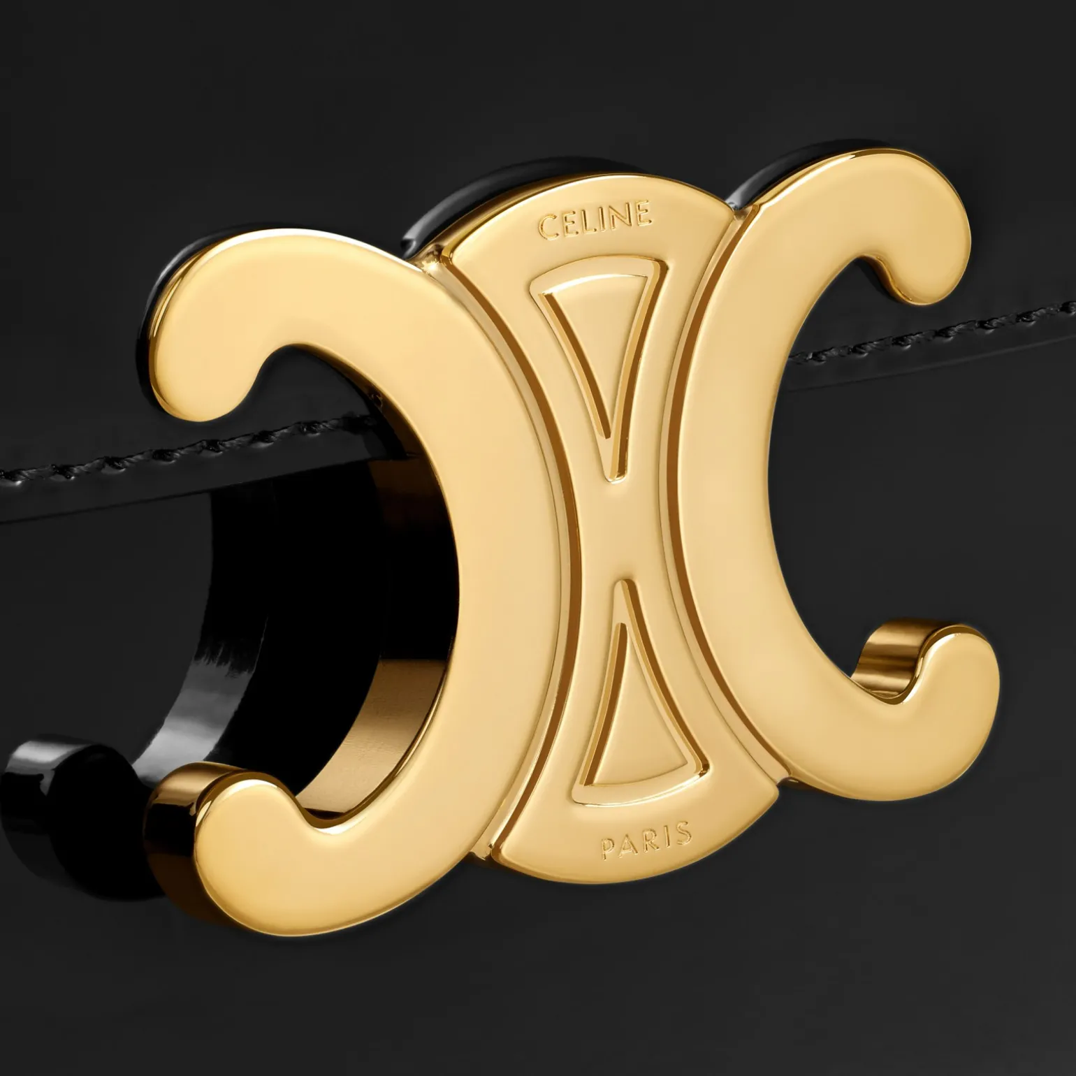 Chain Besace Talulah in PATENT CALFSKIN