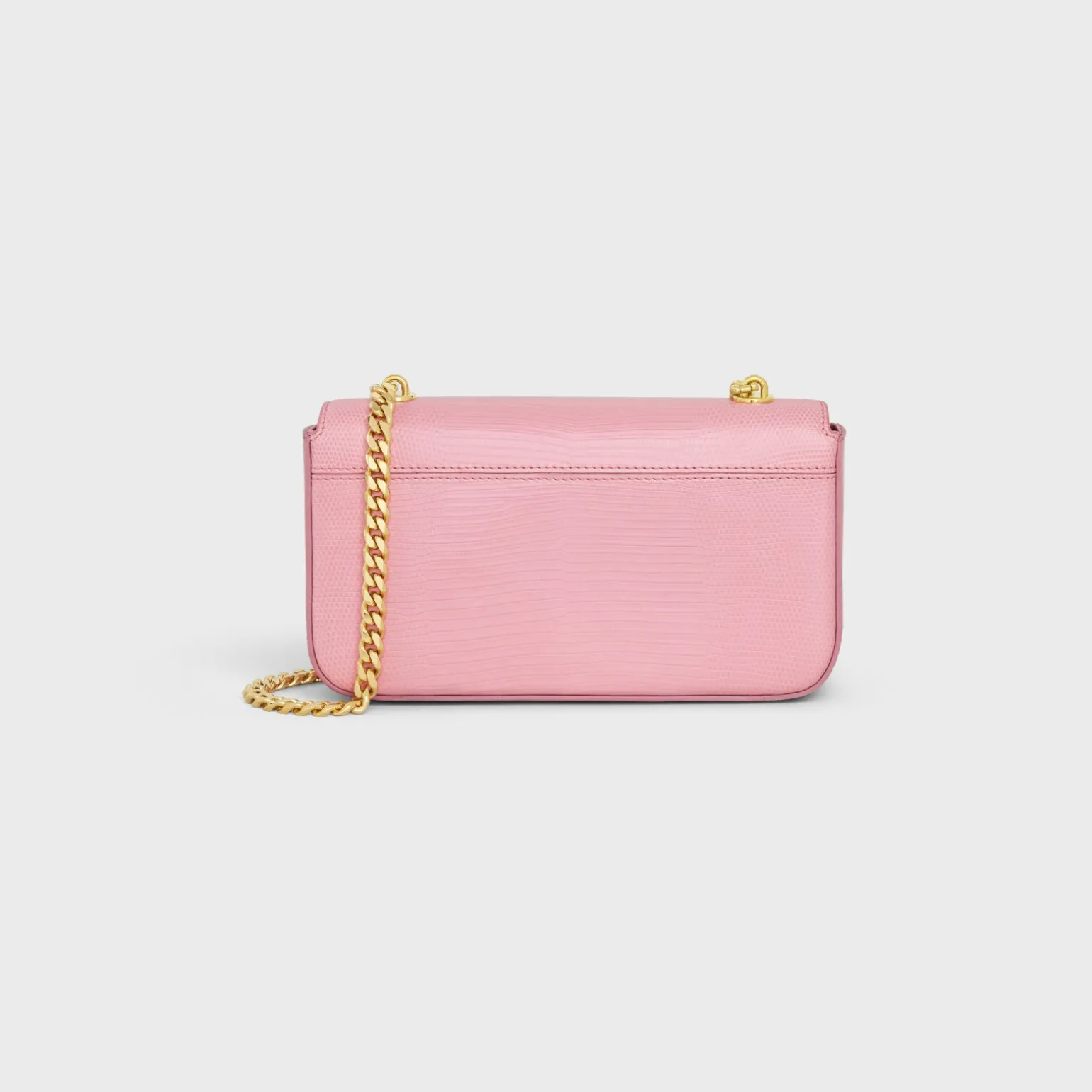 CHAIN SHOULDER BAG CLAUDE in lizard