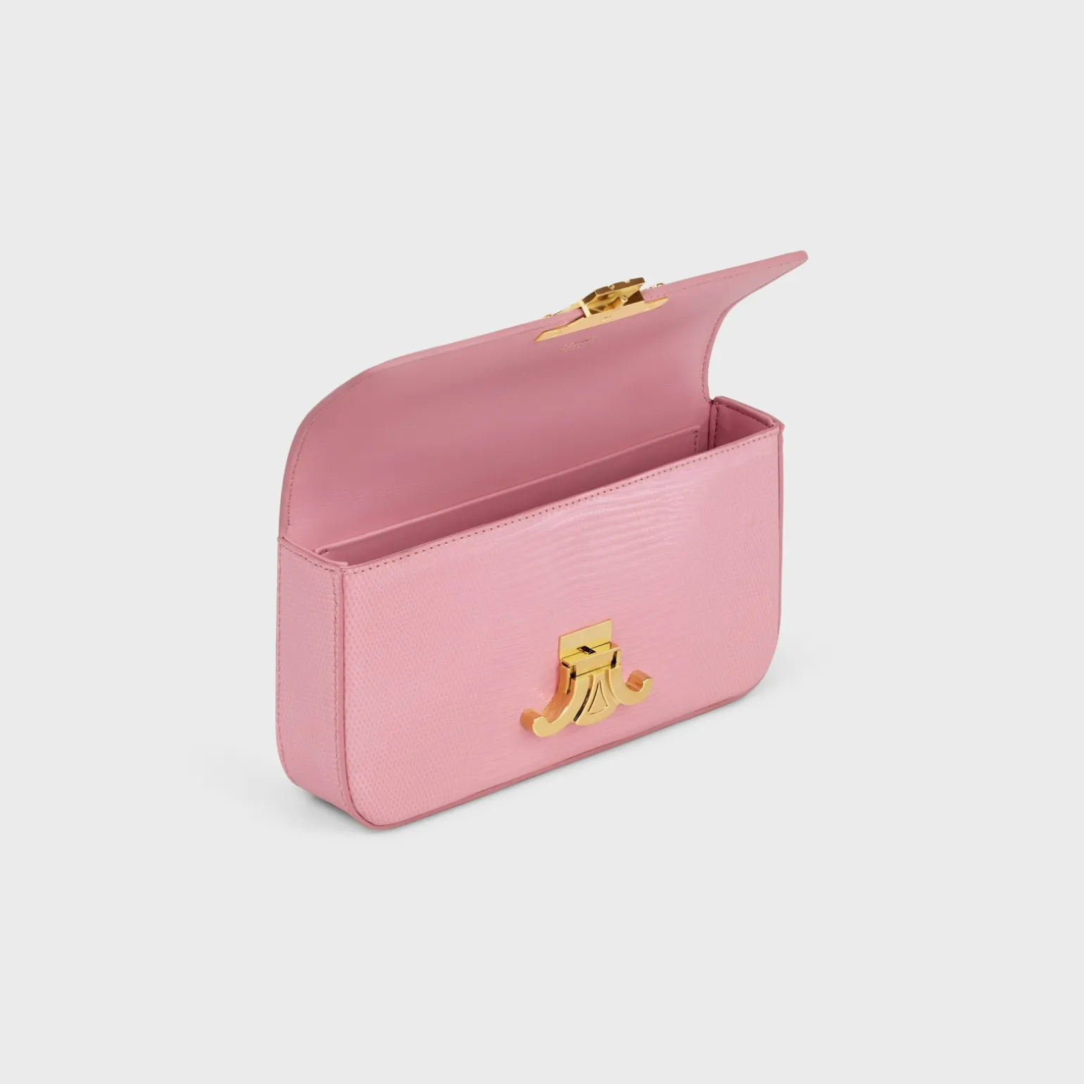 CHAIN SHOULDER BAG CLAUDE in lizard