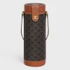 champagne case in triomphe canvas and calfskin