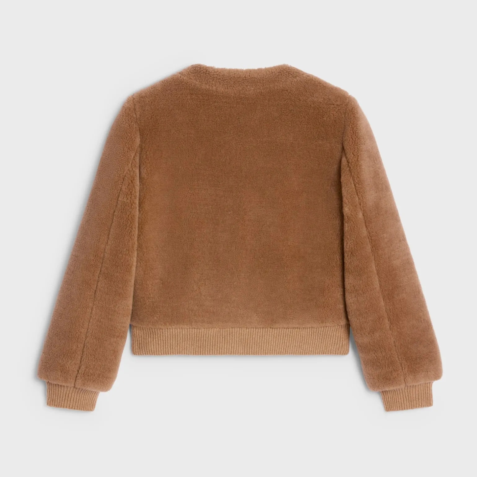 Chelsea blouson jacket in silk and cashmere