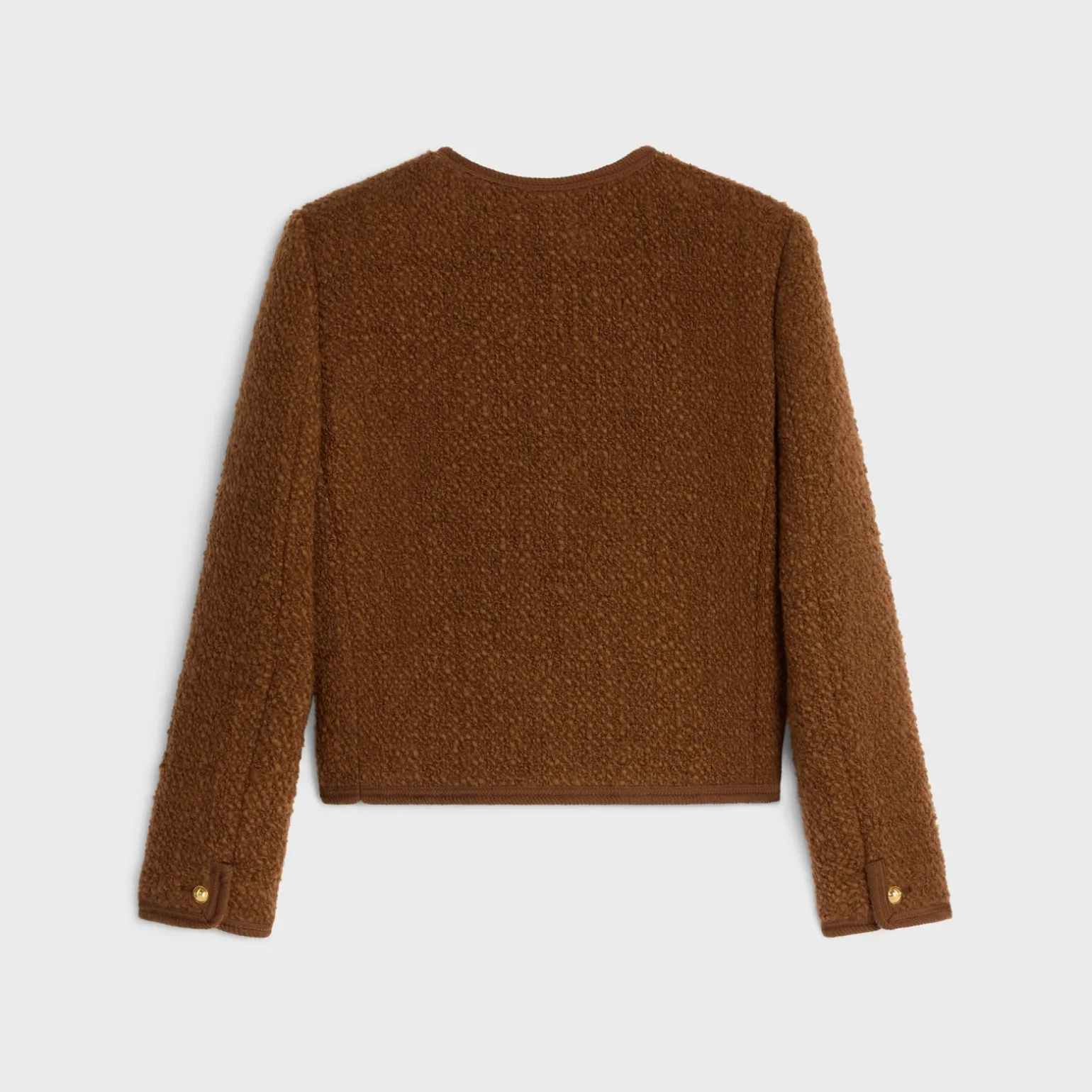 chelsea jacket in mohair wool tweed