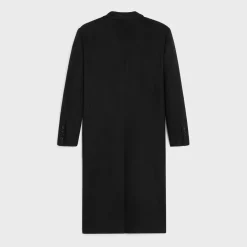 classic coat in wool cloth