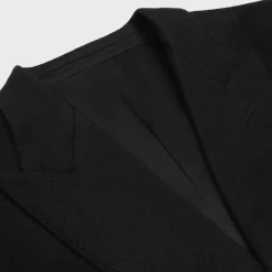 classic coat in wool cloth