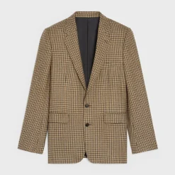 CLASSIC JACKET IN CHECKED WOOL