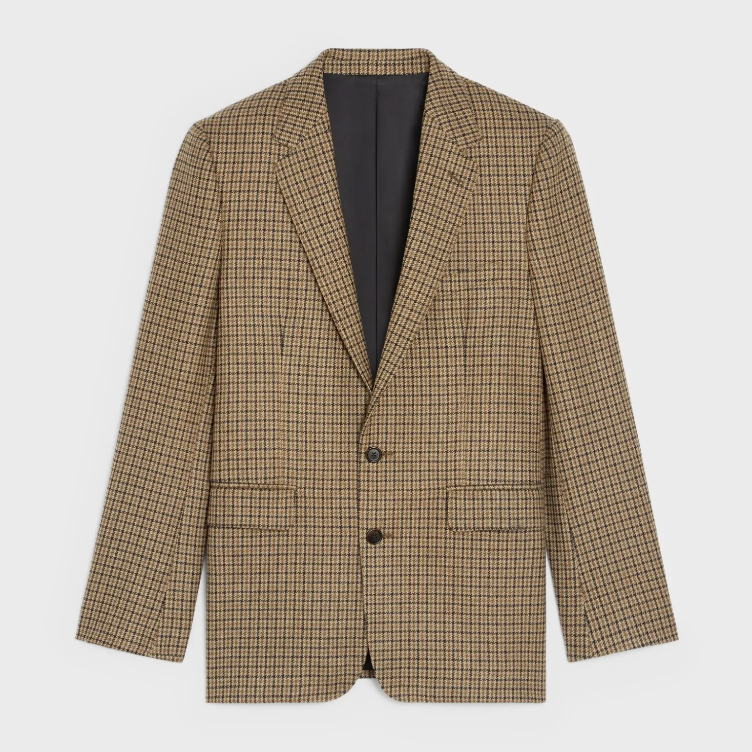 CLASSIC JACKET IN CHECKED WOOL