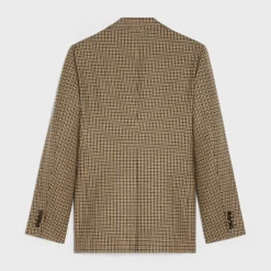 CLASSIC JACKET IN CHECKED WOOL