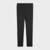 classic pants in striped wool