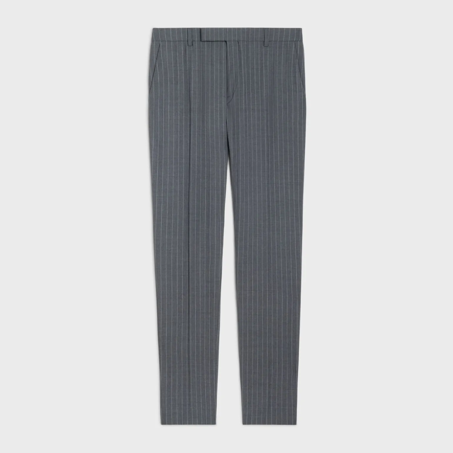 classic pants in striped wool