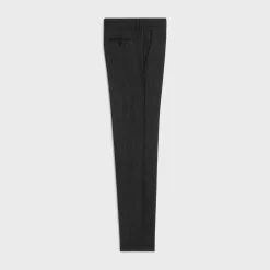 classic pants in striped wool