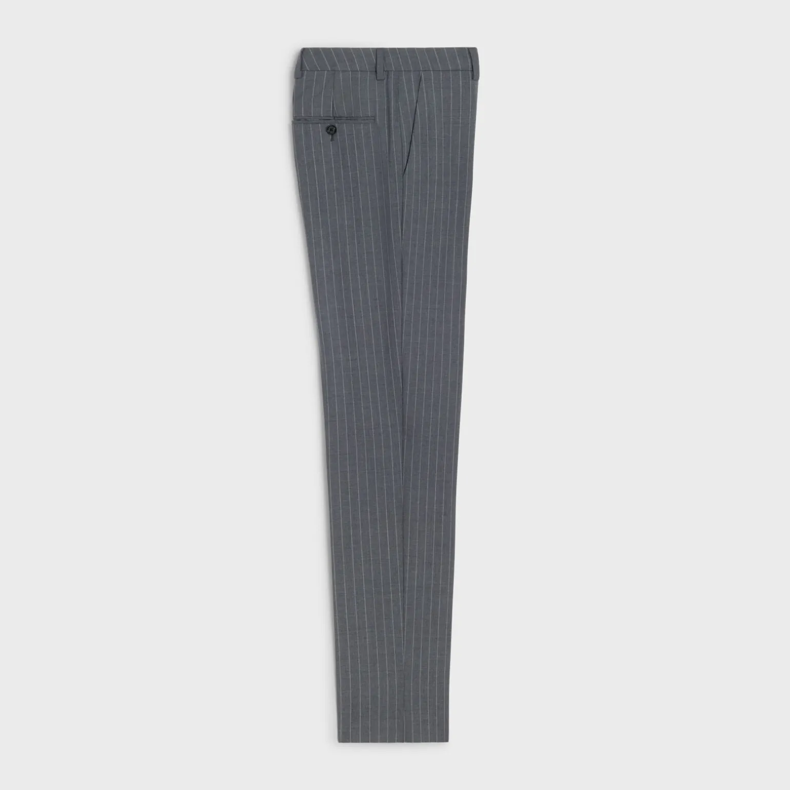 classic pants in striped wool