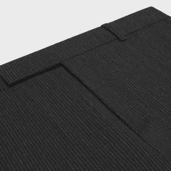 classic pants in striped wool