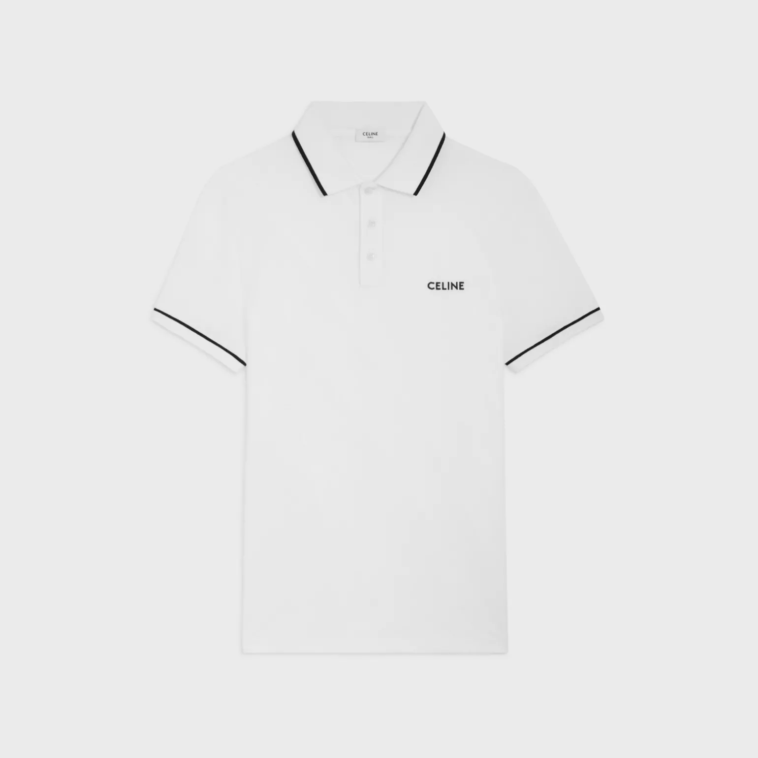 classic polo shirt in cotton piqué