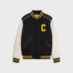 classic teddy jacket in textured wool