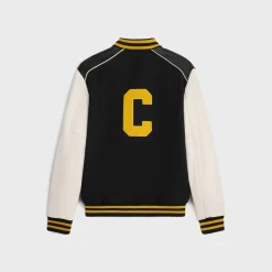 classic teddy jacket in textured wool