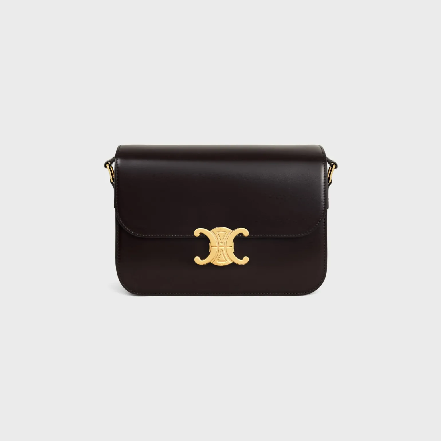 CLASSIQUE TRIOMPHE BAG in shiny calfskin