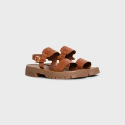 CLEA TRIOMPHE SANDAL in CALFSKIN - VEGETAL TANNING