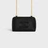 Clutch on Chain Cuir triomphe in smooth calfskin