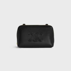 Clutch on Chain Cuir triomphe in smooth calfskin