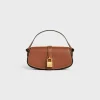 CLUTCH ON STRAP TABOU in Smooth calfskin