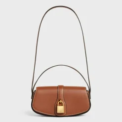 CLUTCH ON STRAP TABOU in Smooth calfskin