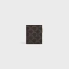 COMPACT WALLET TRIOMPHE CHARMS in Triomphe Canvas