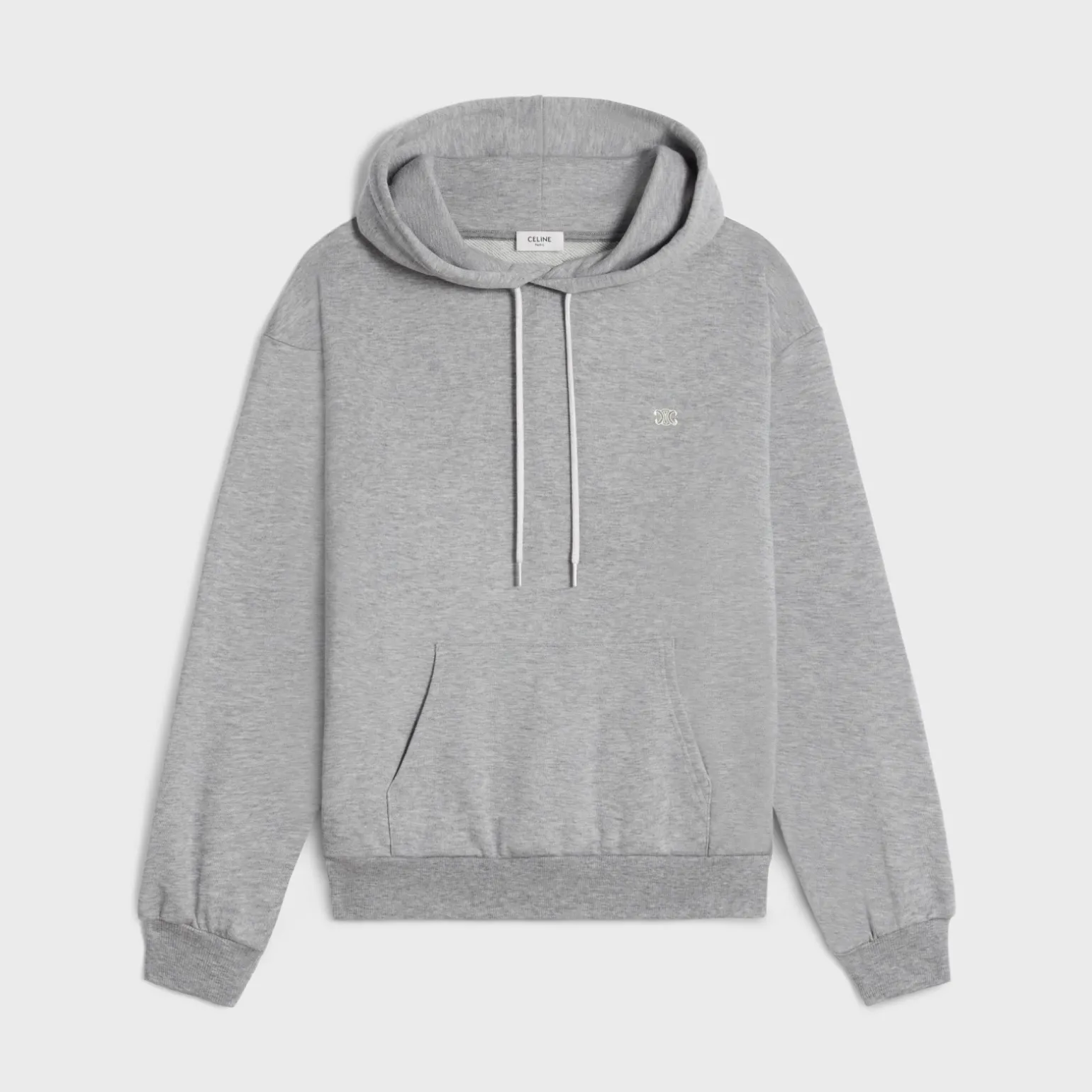 COTTON/CASHMERE TRIOMPHE HOODIE