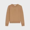 crew neck sweater in heritage cashmere