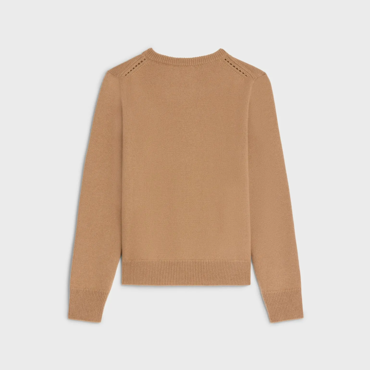 crew neck sweater in heritage cashmere