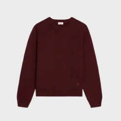 crew neck sweater in scottish cashmere