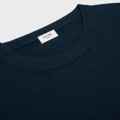 crew neck sweater in scottish cashmere