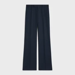 CROPPED BNF PANTS IN STRIPED WOOL