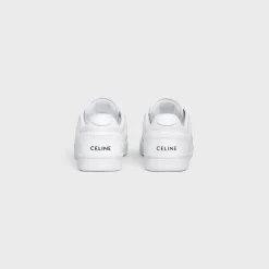 CT-10 CELINE TRAINER LOW LACE-UP SNEAKER in CALFSKIN