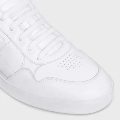 CT-10 CELINE TRAINER LOW LACE-UP SNEAKER in CALFSKIN