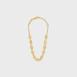 Cœur Celine Bracelet in Brass with Gold Finish