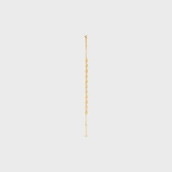 Cœur Celine Bracelet in Brass with Gold Finish