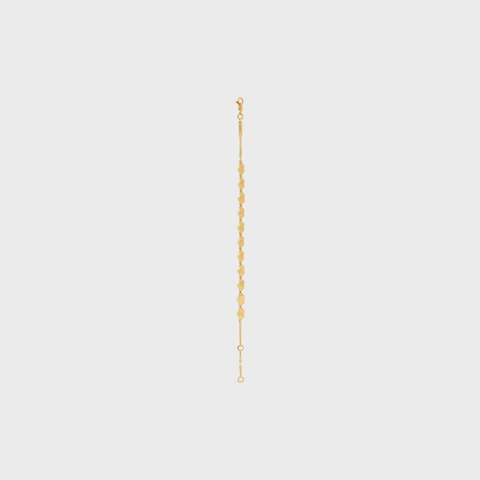 Cœur Celine Bracelet in Brass with Gold Finish