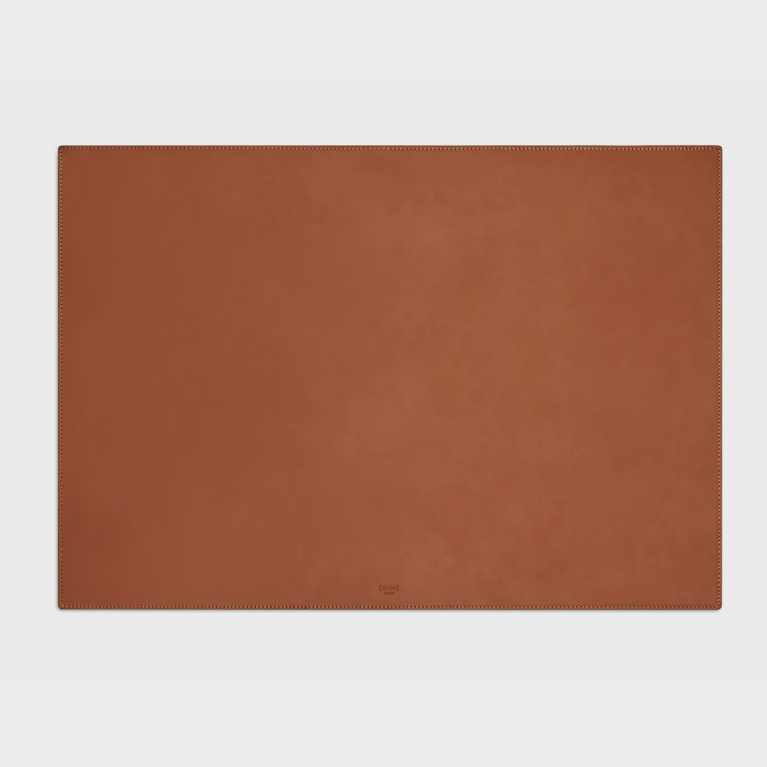 Desk Pad in Natural Calfskin