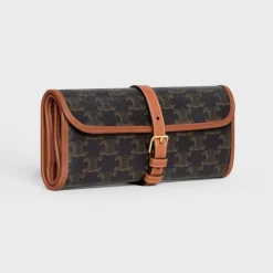 Domino Case in Triomphe Canvas and Lambskin