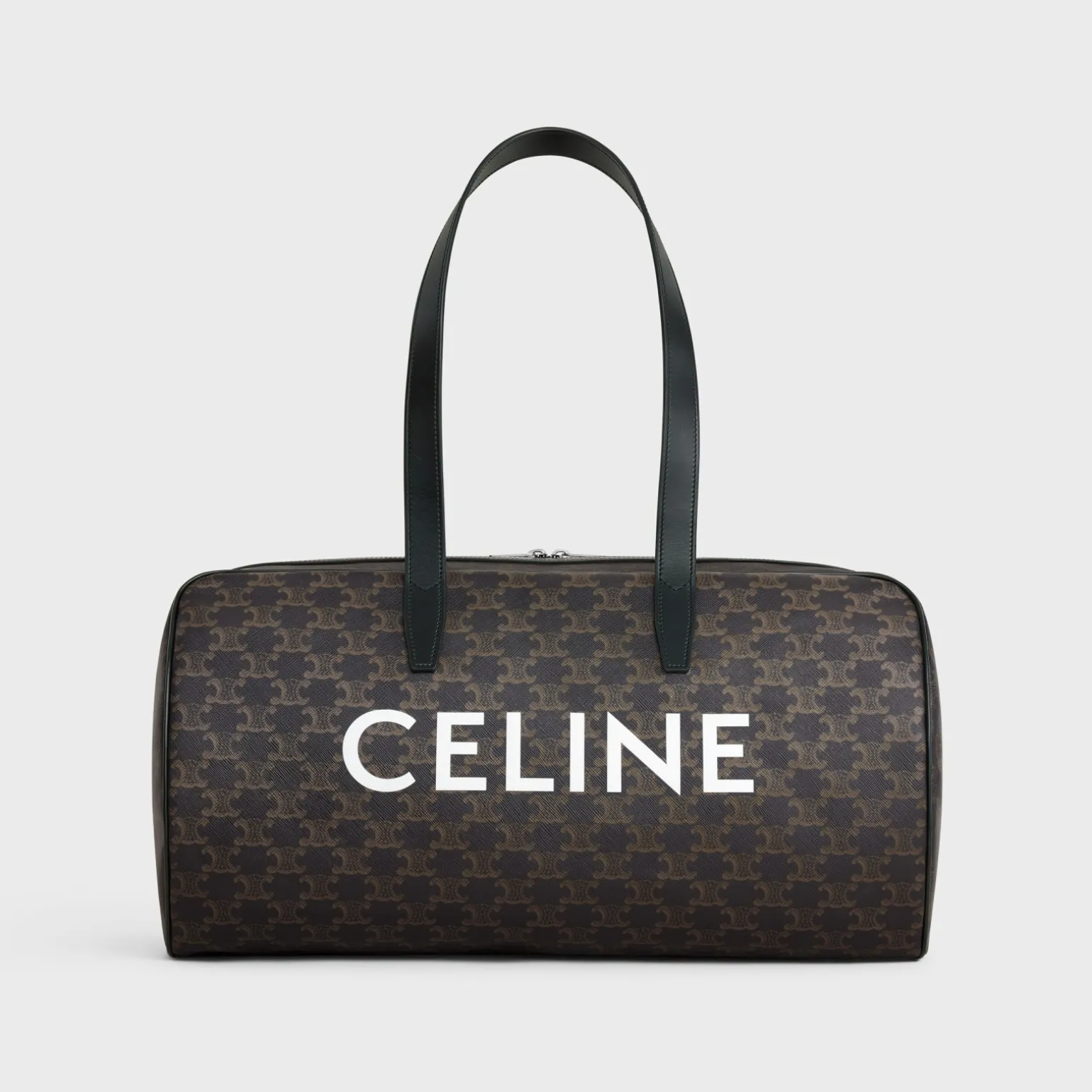 Duffle bag in Triomphe Canvas with Celine print