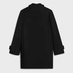 duffle coat in wool