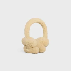 earmuffs in shearling